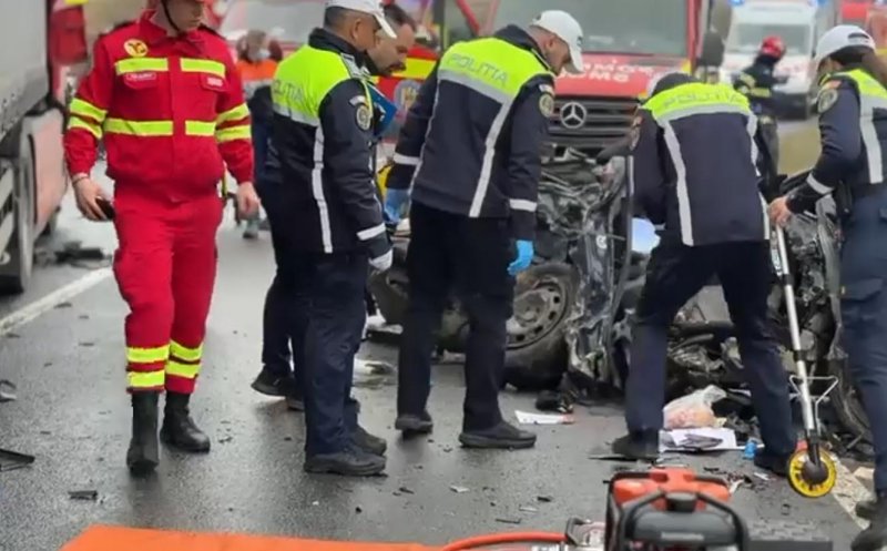 IMAGINI terifiante de la locul tragediei din Sânpaul / 5 persoane și-au pierdut viața