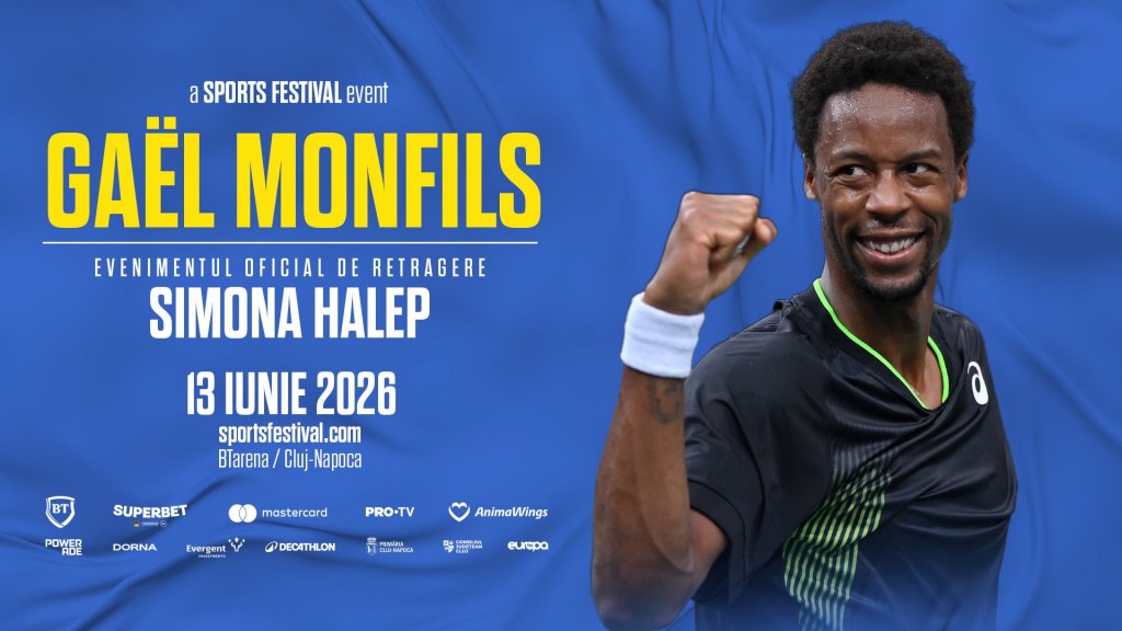 Sports Festival 2026 Gael Monfils și Andrei Pavel