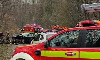 Accident devastator între Făget și Sălicea, Cluj: Femeie în stop cardio-respirator, alte două persoane în stare critică