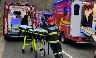 Accident devastator între Făget și Sălicea, Cluj: Femeie în stop cardio-respirator, alte două persoane în stare critică