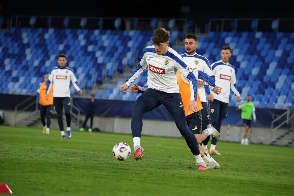 Andrei Coubiș, fundașul Universității Cluj, a debutat pentru echipa națională a României