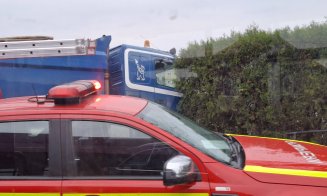 Scene de coșmar în Cluj: camion scăpat de sub control. "Mulțumim Domnului că nu a fost cineva pe trotuar”