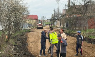 Primărița din Apahida, pe șantierul drumurilor din Pata: „Continuăm să lucrăm, pas cu pas, pentru o comună modernă și bine conectată”