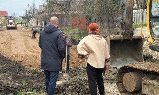 Primărița din Apahida, pe șantierul drumurilor din Pata: „Continuăm să lucrăm, pas cu pas, pentru o comună modernă și bine conectată”