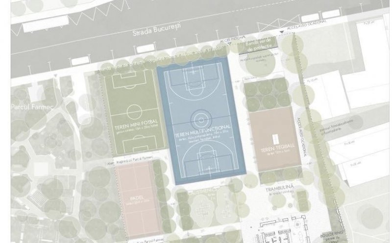 Clujenii au decis. Cum va arăta proiectul de reabilitare al bazei sportive Farmec