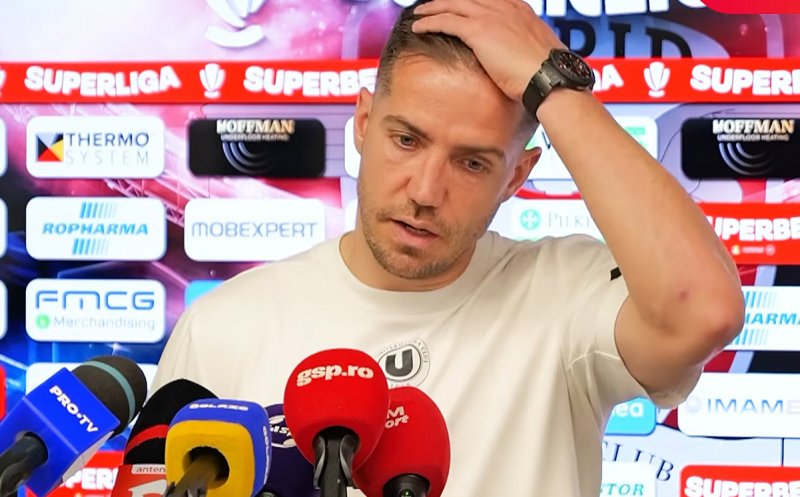 Declarații à la Chipciu, din poziția de lider al Superligii: ”Fotbalul chiar e bizar...” / Cine e ”dușmanul” Universității Cluj