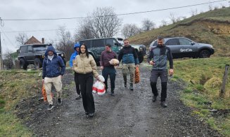 Iepuraşul de Paşte a ajuns în inima Apusenilor cu voluntarii CERT - Transilvania