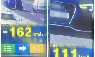 "Performanță" rară în Cluj, demnă de Cartea Recordurilor: un șofer a încălcat legea de două ori în doar 4 minute