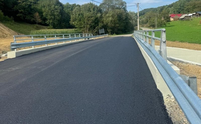 Bani de la Consiliul Județean pentru trei poduri din Cluj. Două sunt deja finalizate