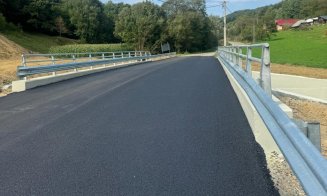 Bani de la Consiliul Județean pentru trei poduri din Cluj. Două sunt deja finalizate