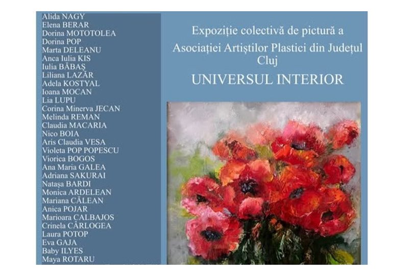 Expoziția Colectivă ”Universul Interior”, la Muzeul Municipal Dej