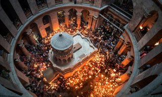 Paște 2026. Sfânta Lumină s-a pogorât la Mormântul Sfânt din Ierusalim sub privirile a mii de pelerini