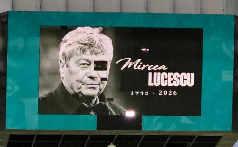 Moment de reculegere DE TOATĂ JENA în memoria lui Mircea Lucescu pe Arena Națională / Ce a scris presa din Grecia despre stadionul celor de la FCSB