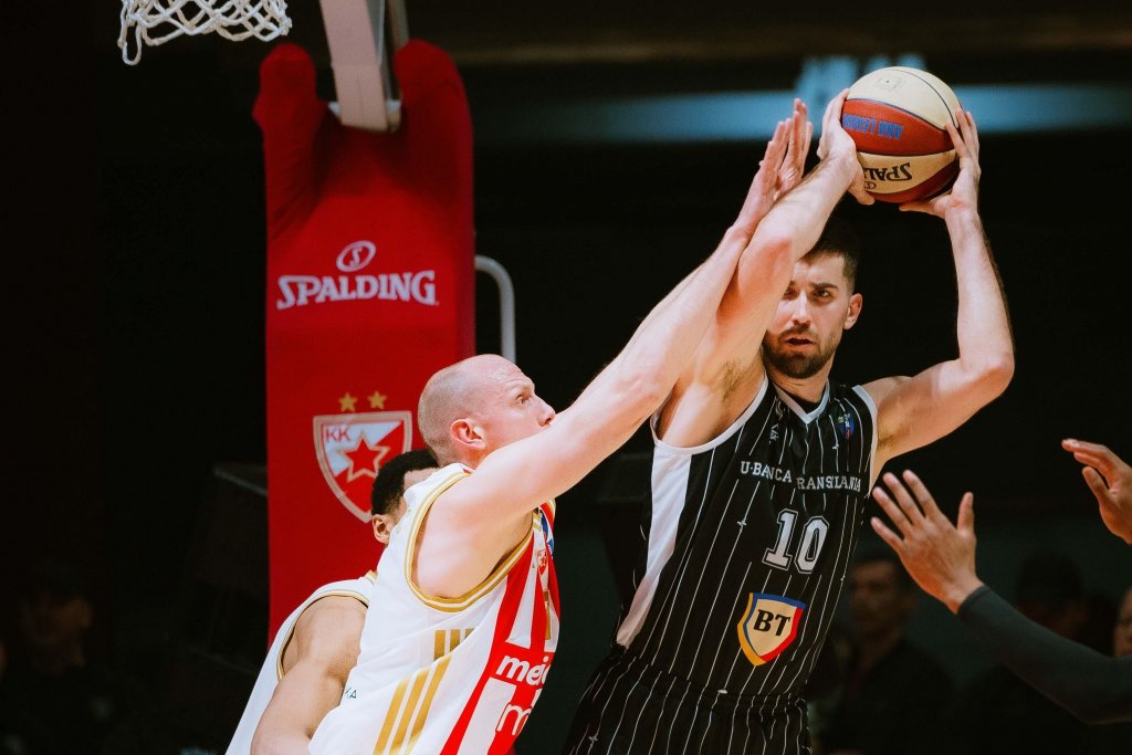 U-BT, eșec în fața celor de la Steaua Roșie în Top 8 ABA League