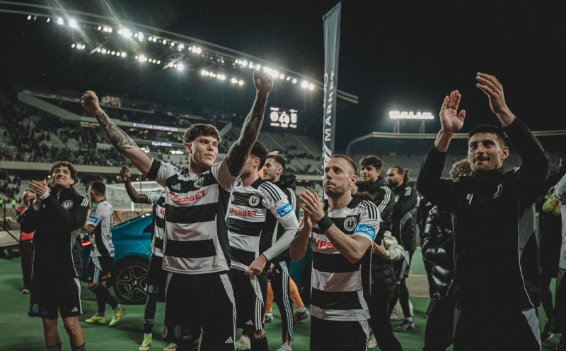 Victoria cu CS U Craiova a contat enorm. Cât au crescut șansele Universității Cluj la titlu