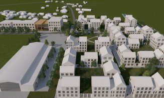 Proiectul de regenerare urbană care vrea să schimbe fața comunei Apahida. Propune blocuri, centru multifuncțional, școală, piațetă publică