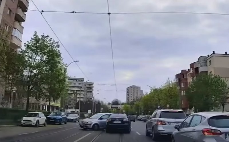 "Unde vă grăbiți toți?”. Accidentul de pe strada Plopilor din Cluj-Napoca, surprins LIVE de o cameră de bord