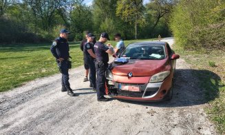 Tânăr prins sub influența substanțelor interzise, în zona Pădurii Hoia. S-a speriat de jandarmi