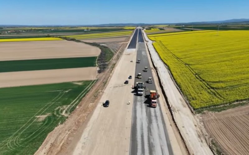 Acestea sunt cele mai NOI IMAGINI de pe Autostrada Transilvania. Stadiul lucrărilor pe un lot important / Când se va circula pe el