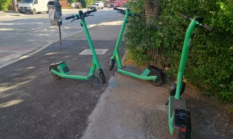 NOI REGULI pentru trotinetele de închiriat, în premieră în România, la Cluj-Napoca