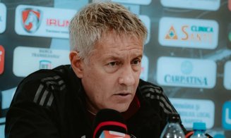 Cristiano Bergodi, punctul forte al Universității Cluj în Cupa României. Italianul e cel mai titrat antrenor rămas în competiție