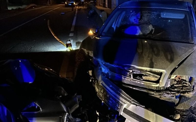 Cinci victime în urma unui accident rutier produs de un clujean beat și fără permis. Avea antecedente penale