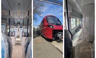 Așa arată noile trenuri electrice care vor lega Cluj-Napoca de București, Brașov și Timișoara
