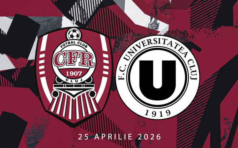 DERBY de Cluj în Gruia cu ”grad ridicat de risc” / CFR Cluj: 'Să vă prezentați cu nume, prenume și CNP la casele de bilete'