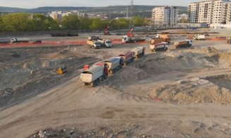 Cum arată acum șantierul RIVUS Cluj-Napoca: Cele mai NOI IMAGINI cu lucrările celui mai spectaculos proiect de regenerare urbană din România