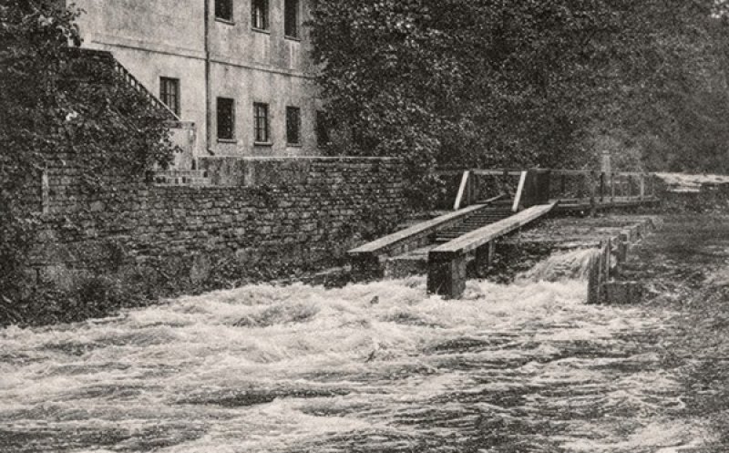 Vechiul Cluj - Canalul Morii și Moara de Hârtie