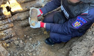 Depozit cu peste 1.000 de proiectile din Primul Război Mondial, descoperite în timpul unei intervenții