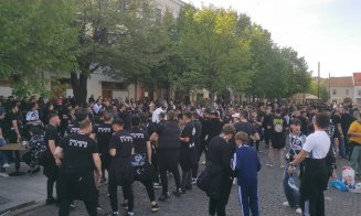 Derby-ul Clujului începe în centru. Fanii Universității se pregătesc pentru duelul cu CFR