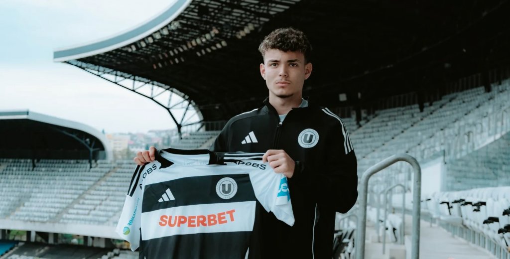 "U" Cluj mizează pe viitor. Eduardo Bodnar a semnat primul contract de profesionist