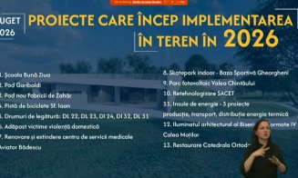 A fost aprobat BUGETUL municipiului Cluj-Napoca pentru 2026. VEZI lista de proiecte finanțate