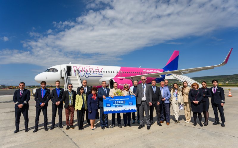 Aeroportul Cluj sărbătorește pasagerul cu numărul 1 milion în anul 2026 pentru a 15-a oară în istoria sa