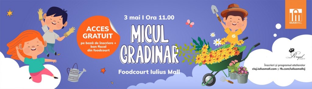 „Micii grădinari” în acțiune, la Iulius Mall: semințe plantate, experimente și ecosisteme în miniatură