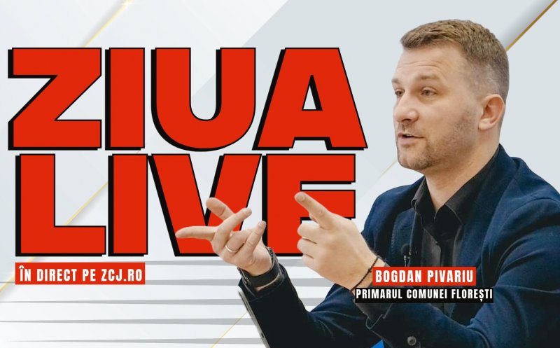Bogdan Pivariu vine la ZIUA LIVE / Ce investiții primesc bani din bugetul Floreștiului