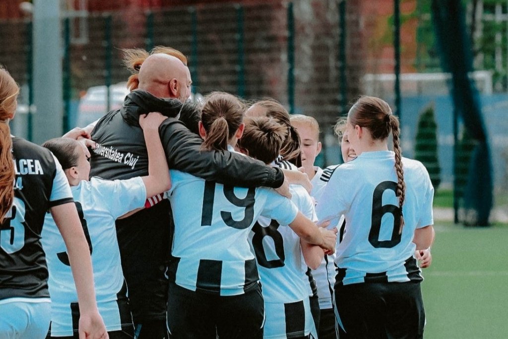 Promovare. Echipa feminină a Universității Cluj și-a asigurat prezența în Liga a 2-a