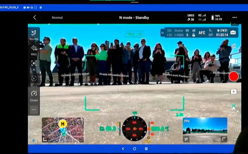 Ochiul inteligent al orașului! Primăria Cluj-Napoca și-a cumpărat DRONĂ. Ce va fi monitorizat cu ajutorul acesteia