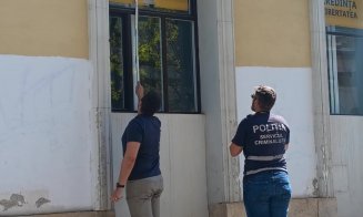 A fost săltat de poliție clujeanul care a vandalizat sediul AUR din oraș