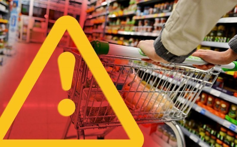 ALERTĂ ALIMENTARĂ! Produse retrase dintr-un mare supermarket din Cluj. Clienții sunt rugați să NU le consume