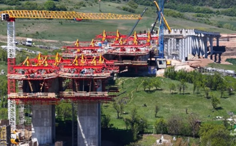 Autostrada Transilvania între Nădășelu și Topa Mică, captivă între grinzi și termene-limită: viaductele Ozaltin decid deschiderea lotului