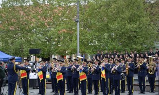 IMAGINI spectaculoase de la Cluj-Napoca, de Ziua Europei și Ziua Independenței României