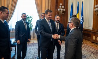Mircea Abrudean, gazdă la Senat pentru președintele Parlamentului Rep. Moldova: „Avem nevoie de stabilitate și parteneriate solide”