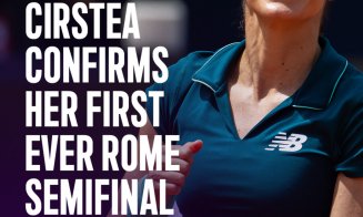 Sorana Cîrstea, câștigătoarea Transylvania Open 2026, s-a califiat în semifinale la Roma