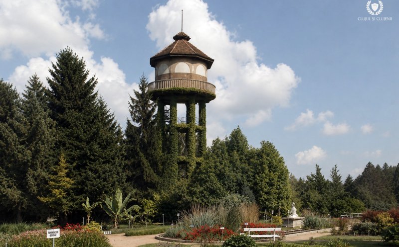 Turnul de apă din Grădina Botanică, anii '40