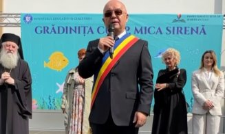 Grădinița „Mica Sirenă” și Creșa „Clopoțica”, modernizate cu peste 2 mil. de euro. Boc: „La Cluj viitorul unui copil nu este decis de venitul părinților”