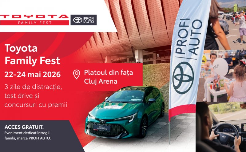 Toyota ne invită la „Family Fest": un weekend dedicat mobilității și familiei