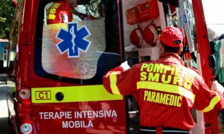 Accident cumplit pe o stradă din Cluj-Napoca! Un motociclist este resuscitat la fața locului