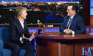 The Late Show a tras cortina. Comediantul Stephen Colbert, un critic acerb al lui Donald Trump și-a luat rămas bun pe rirmurile lui Paul McCartney